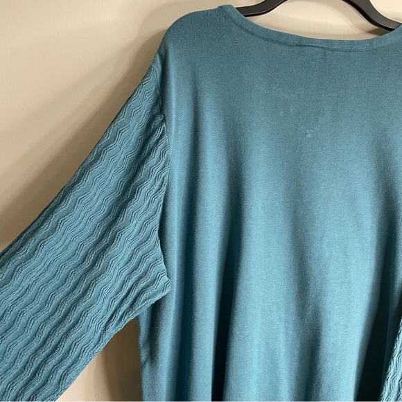Catherine’s Teal Sweater Top - Picture 4 of 4